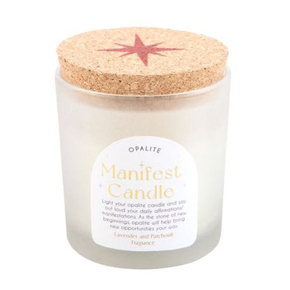 Opalite-Infused Tranquillity & Manifestation Candle