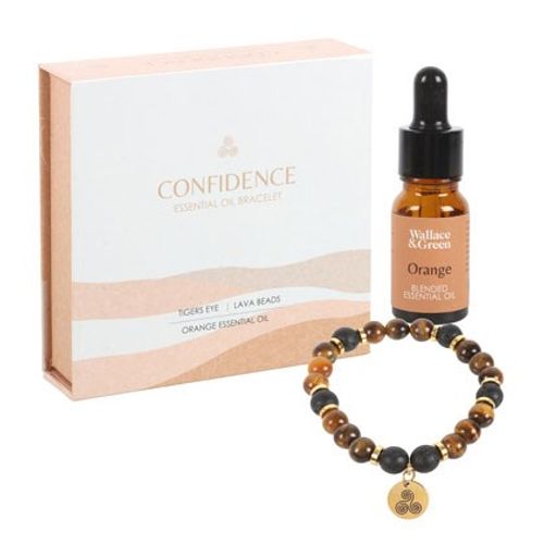 Bold Spirit – Tiger’s Eye Confidence Essential Oil Bracelet