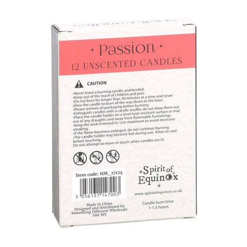 Ignite Passion Spell Candles-Set of 12