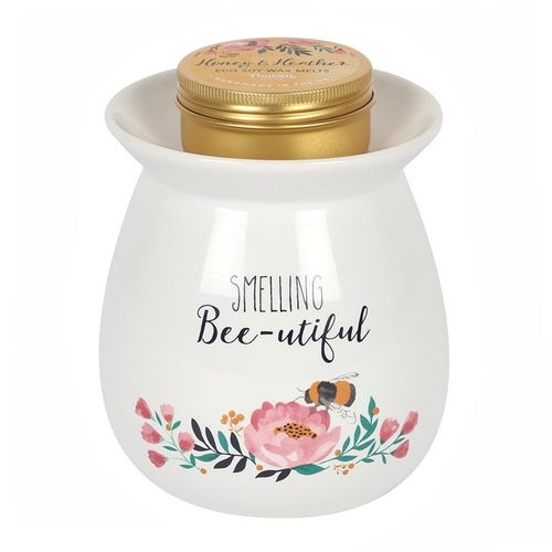 Bee-utiful Blossoms Wax Melt Burner Gift Set