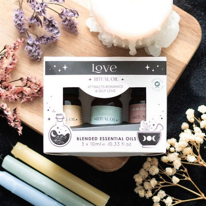 Heart & Soul Love Ritual Essential Oil Set of 3