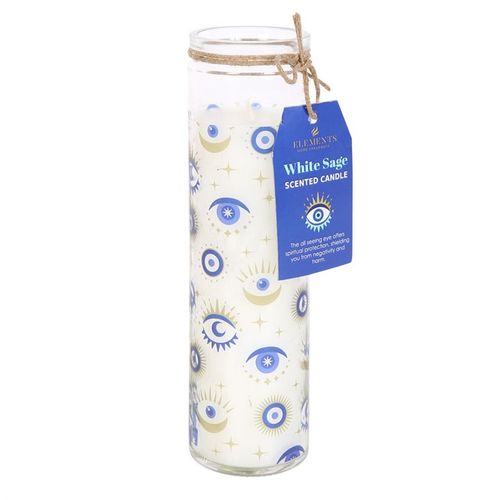 Divine Vision White Sage Prayer Candle