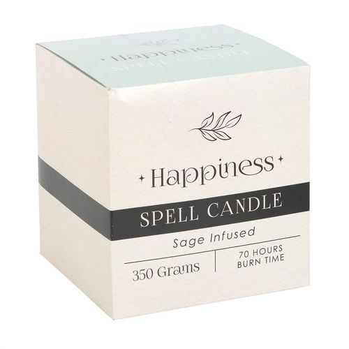 Aurora’s Bliss – Sage Infused Happiness Spell Candle