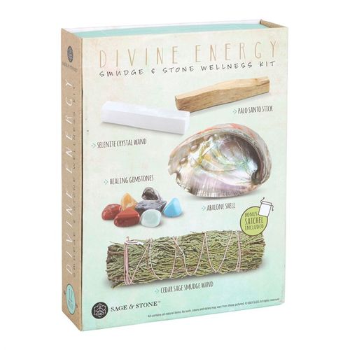 Divine Energy Smudge & Crystal Healing Kit