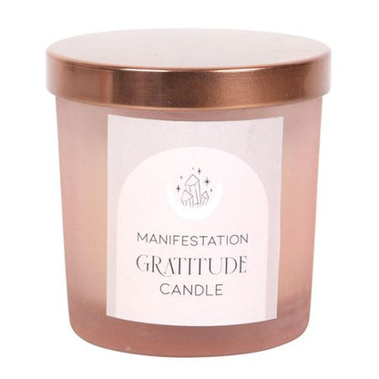 Gratitude Glow – Wild Rose & Rose Quartz Candle