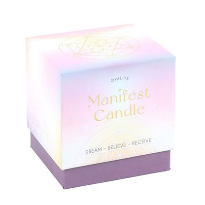 Opalite-Infused Tranquillity & Manifestation Candle