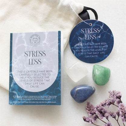 Stress Less Crystal Healing Set – Serenity & Balance