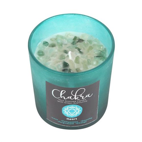 Heart Harmony – Mint & Green Aventurine Candle