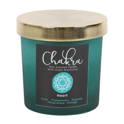 Heart Harmony – Mint & Green Aventurine Candle