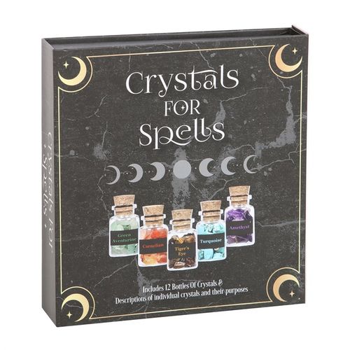 Mystical Spellwork – Crystal Chip Bottle Gift Set