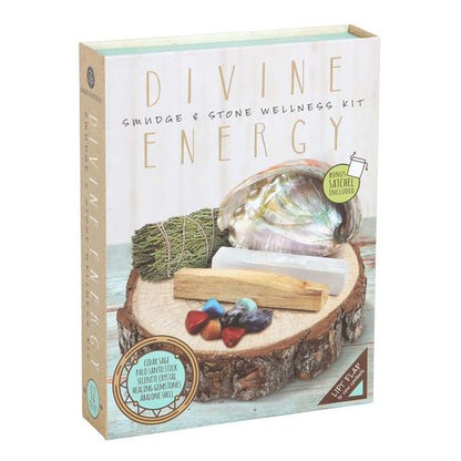 Divine Energy Smudge & Crystal Healing Kit