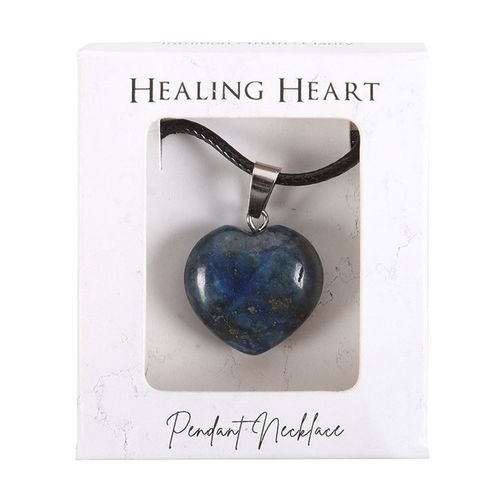 Truth & Wisdom – Lapis Lazuli Healing Heart Necklace