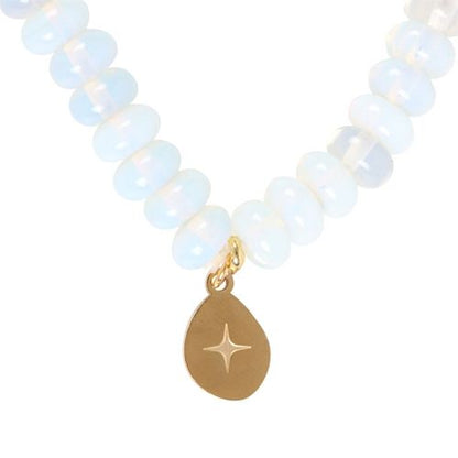 Celestial Glow – Opalite Manifestation Bracelet