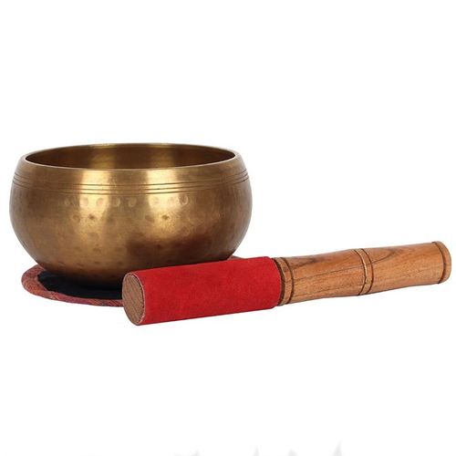 Celestial Harmony – 12cm Beaten Brass Singing Bowl