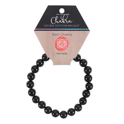 Nyx’s Grounding – Hematite Root Chakra Bracelet