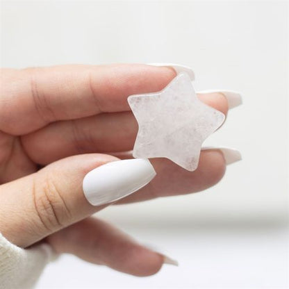 You're a Star – Lucky Clear Quartz Crystal Star