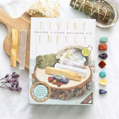 Divine Energy Smudge & Crystal Healing Kit