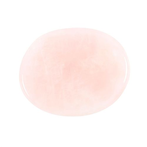 You Are Loved – Rose Quartz Palm Stone for Self-Love & Compassion