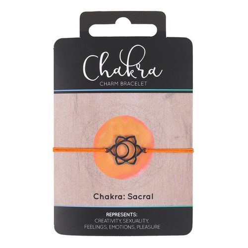 Ember’s Flow – Sacral Chakra Charm Bracelet