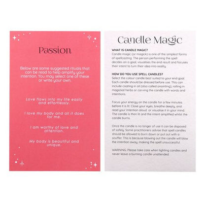 Ignite Passion Spell Candles-Set of 12