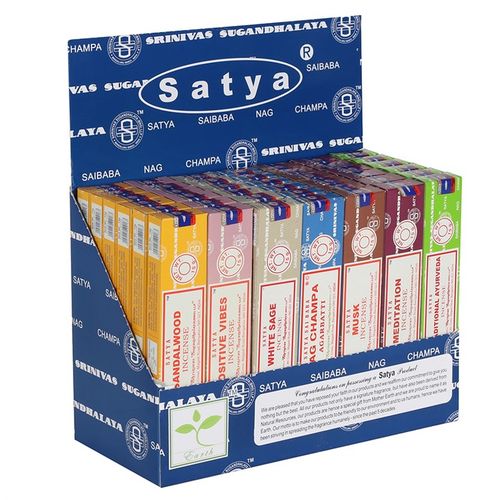 Divine Essence – Satya Incense Sticks Display Starter Pack