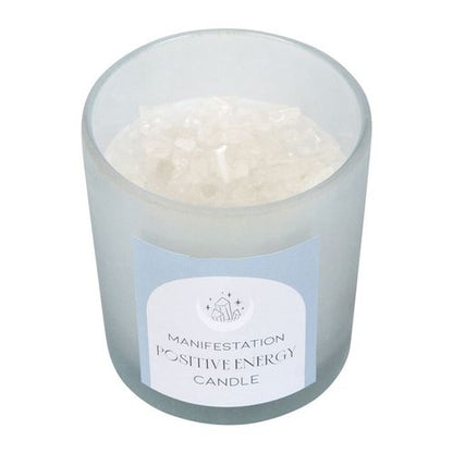 Radiant Aura – Positive Energy Crystal Candle