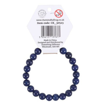 Sapphira’s Voice – Lapis Lazuli Throat Chakra Bracelet