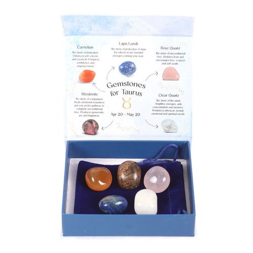 Taurus Zodiac Crystal Set – Stability & Love